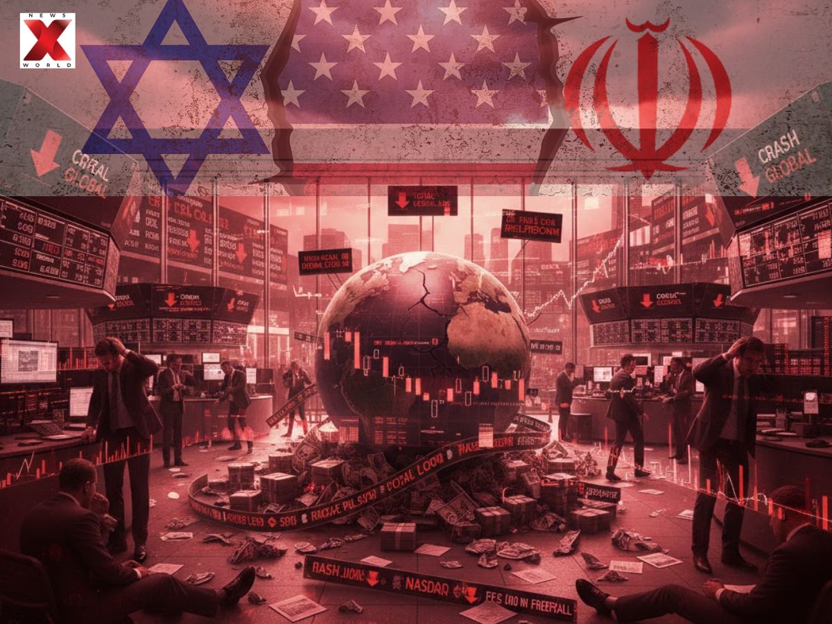 Global Stock Market Crash Ahead: Investors On the Brink! Dalal Street Slumps, Already Bankrupt Pakistan In Even Darker Red, Wall Street Tumbles Amid Iran–US–Israel War Shockwaves