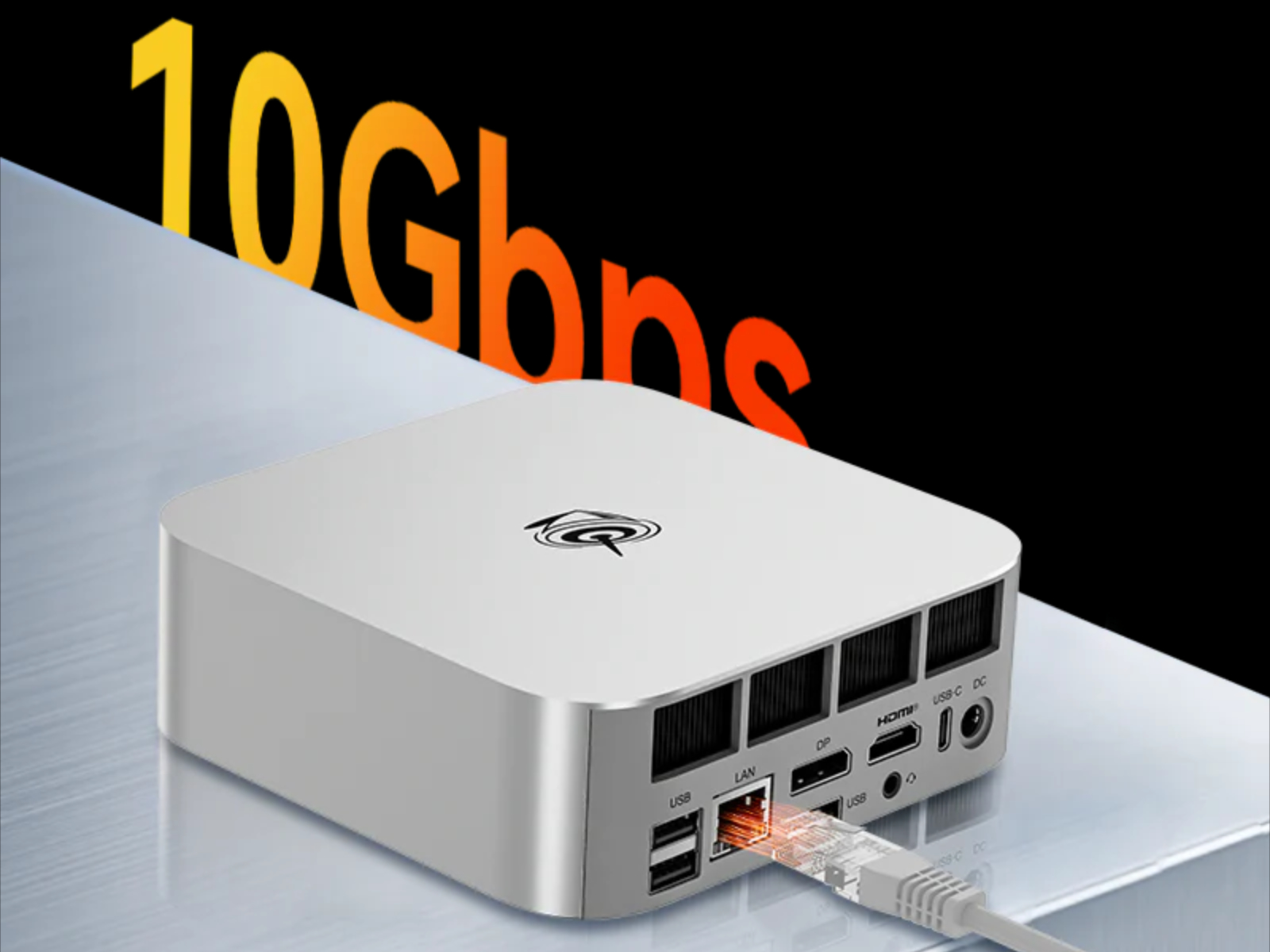 SER10 Max: Beelink تطلق جهاز كمبيوتر صغيرًا جديدًا على مستوى العالم مع شبكة LAN بسرعة 10 جيجابت في الثانية وذاكرة وصول عشوائي تصل إلى 64 جيجابايت.