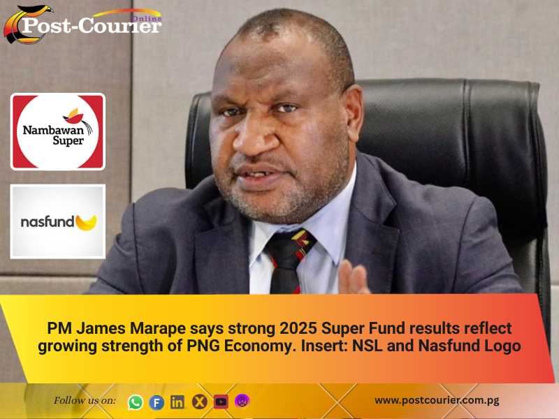 El primer ministro Marape dice que los sólidos resultados del superfondo para 2025 reflejan la creciente fortaleza de la economía de PNG