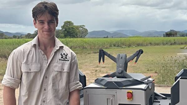 Who's the NQ teenager who landed $1.2 million to develop mustering software?