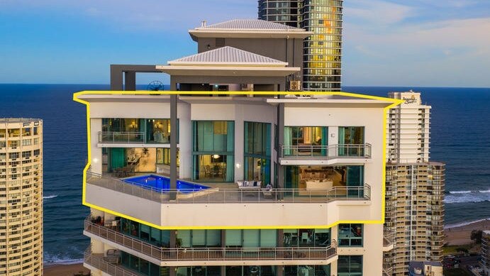 ميغا-بنتهاوس في سيرفرز بارادايس بأربعة أضعاف حجم المنزل سيُطرح في مزاد علني.