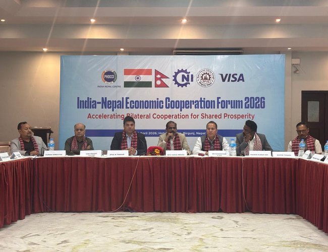 India-Nepal Economic Cooperation Forums were organized in Nepal's industrial hubs Birgunj and Hetauda