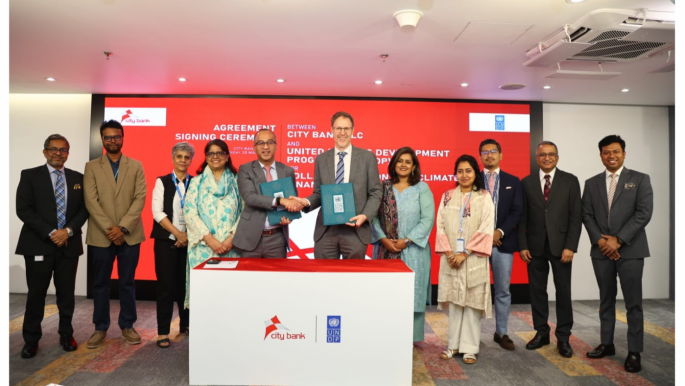 City Bank, UNDP sign MoU to boost climate finance