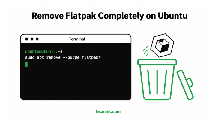 Cómo desinstalar completamente Flatpak en Ubuntu