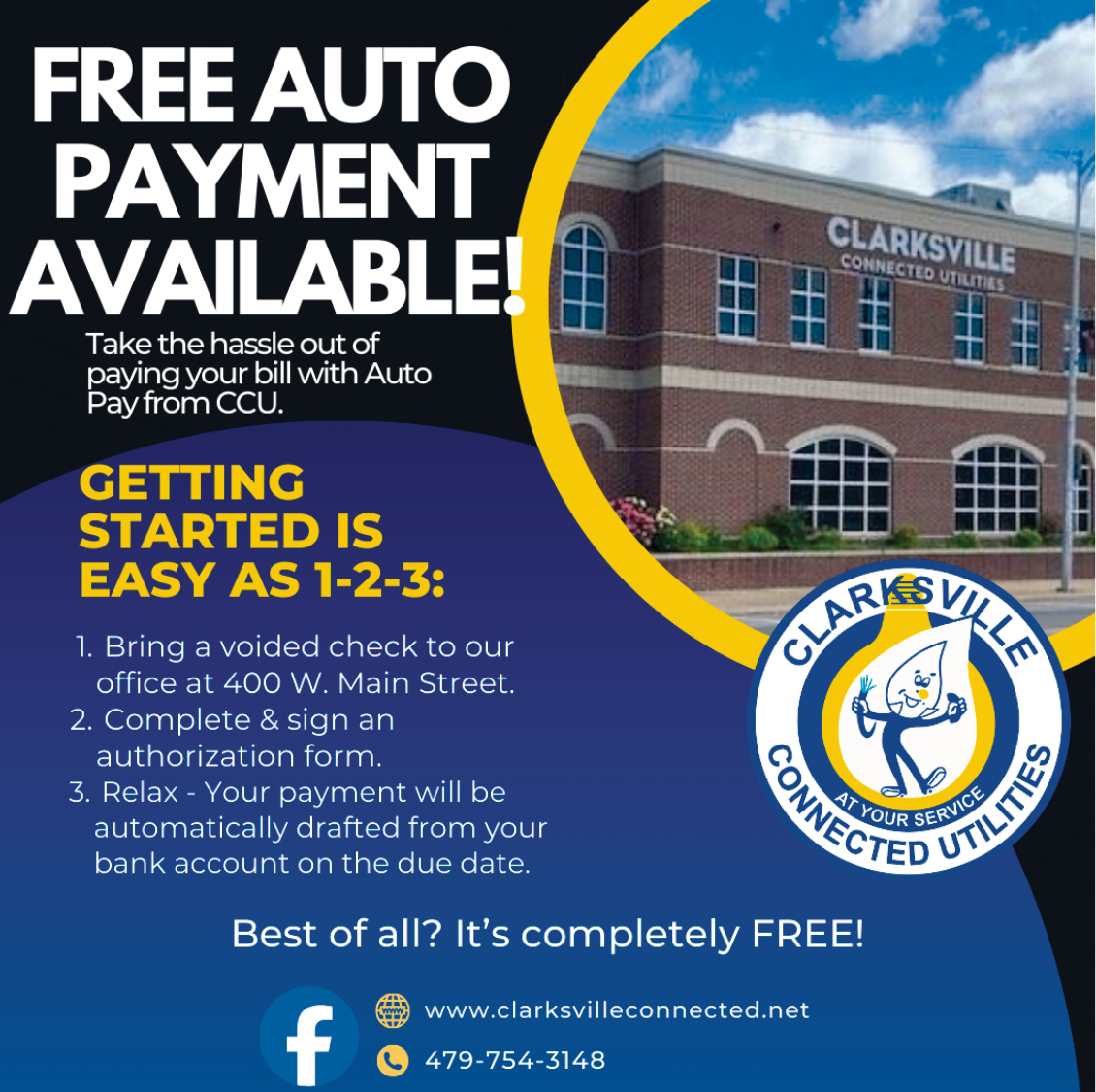 توضح CCU التغييرات في رسوم الدفع؛ يعزز خيار الدفع التلقائي المجاني