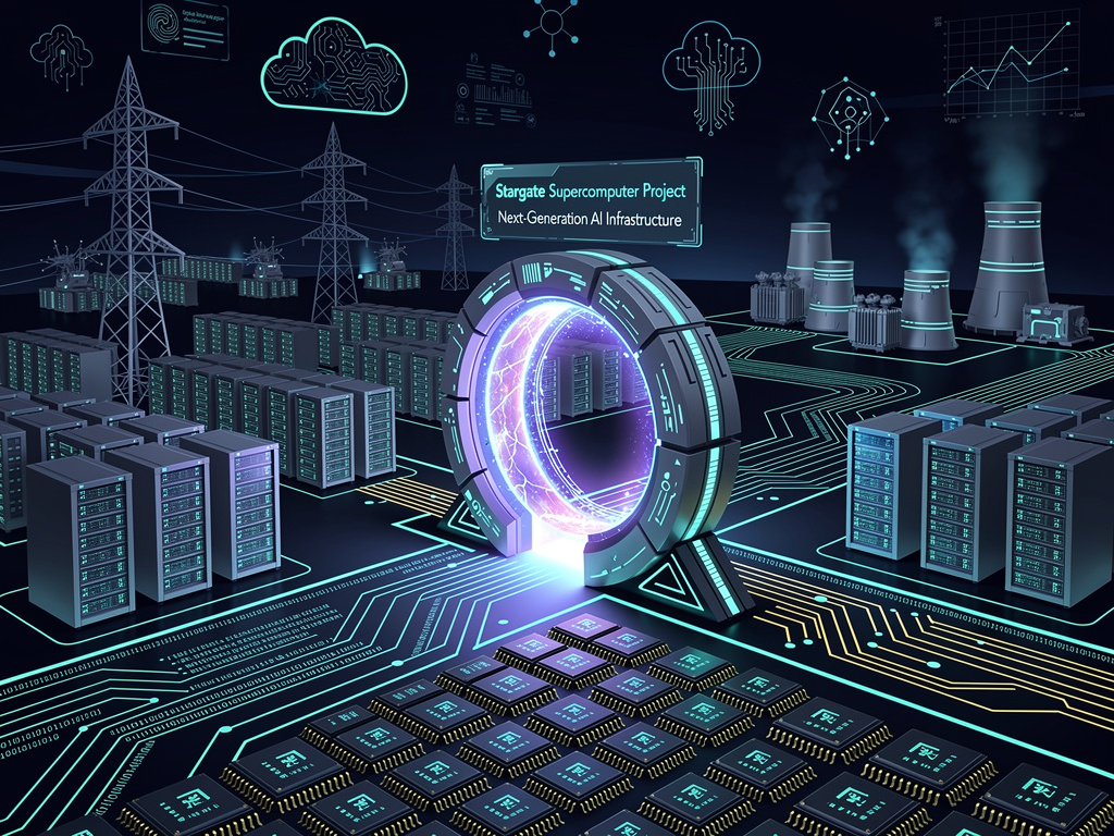 "مقامرة الذكاء الاصطناعي بقيمة 100 مليار دولار: نظرة داخل مشروع "ستargate" الطموح للحاسوب العملاق بين مايكروسوفت و OpenAI"