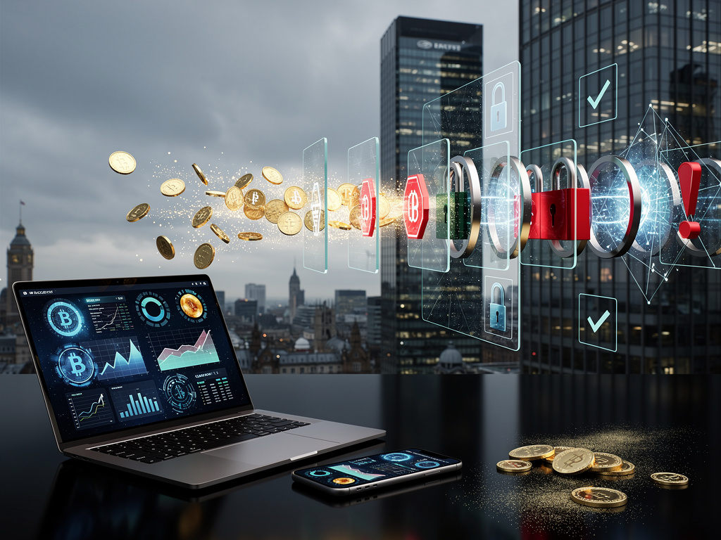 جدار حماية العملات المشفرة في البنوك البريطانية: حظر 40% من التحويلات وسط تصاعد عمليات إلغاء التعامل المصرفي