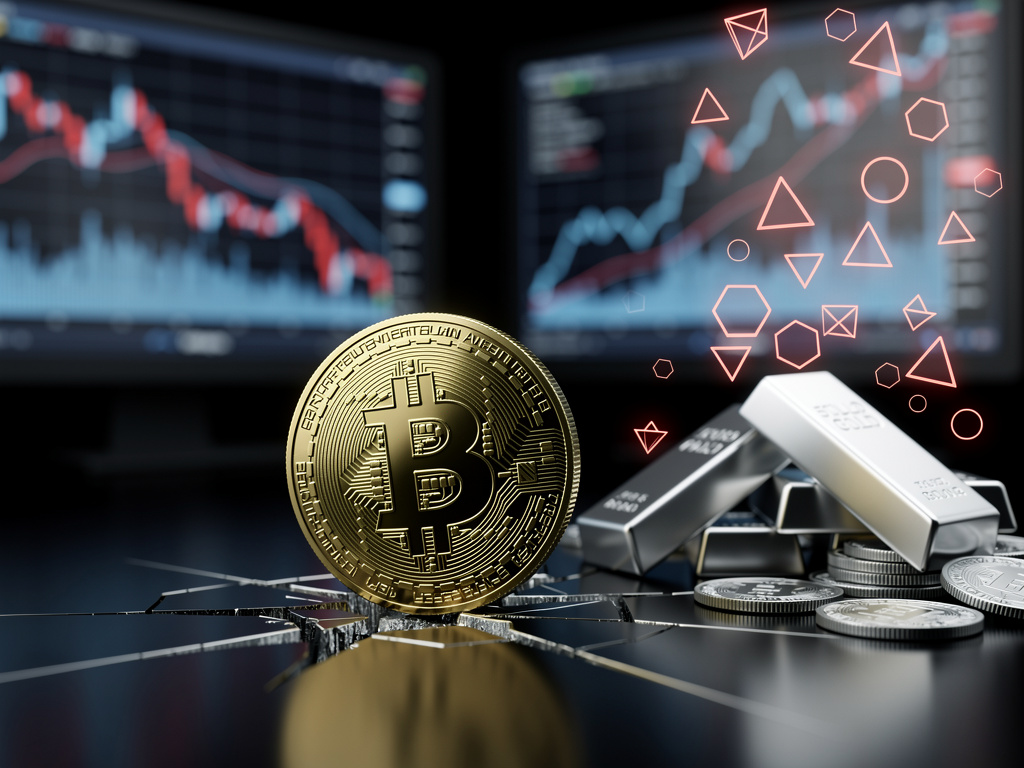 انهيار الأصول الرقمية مع انتشار عدوى تصفية المعادن النفيسة إلى الأسواق على نطاق أوسع.